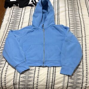 lululemon athletica Sky Blue Full-Zip Hooded Jacket